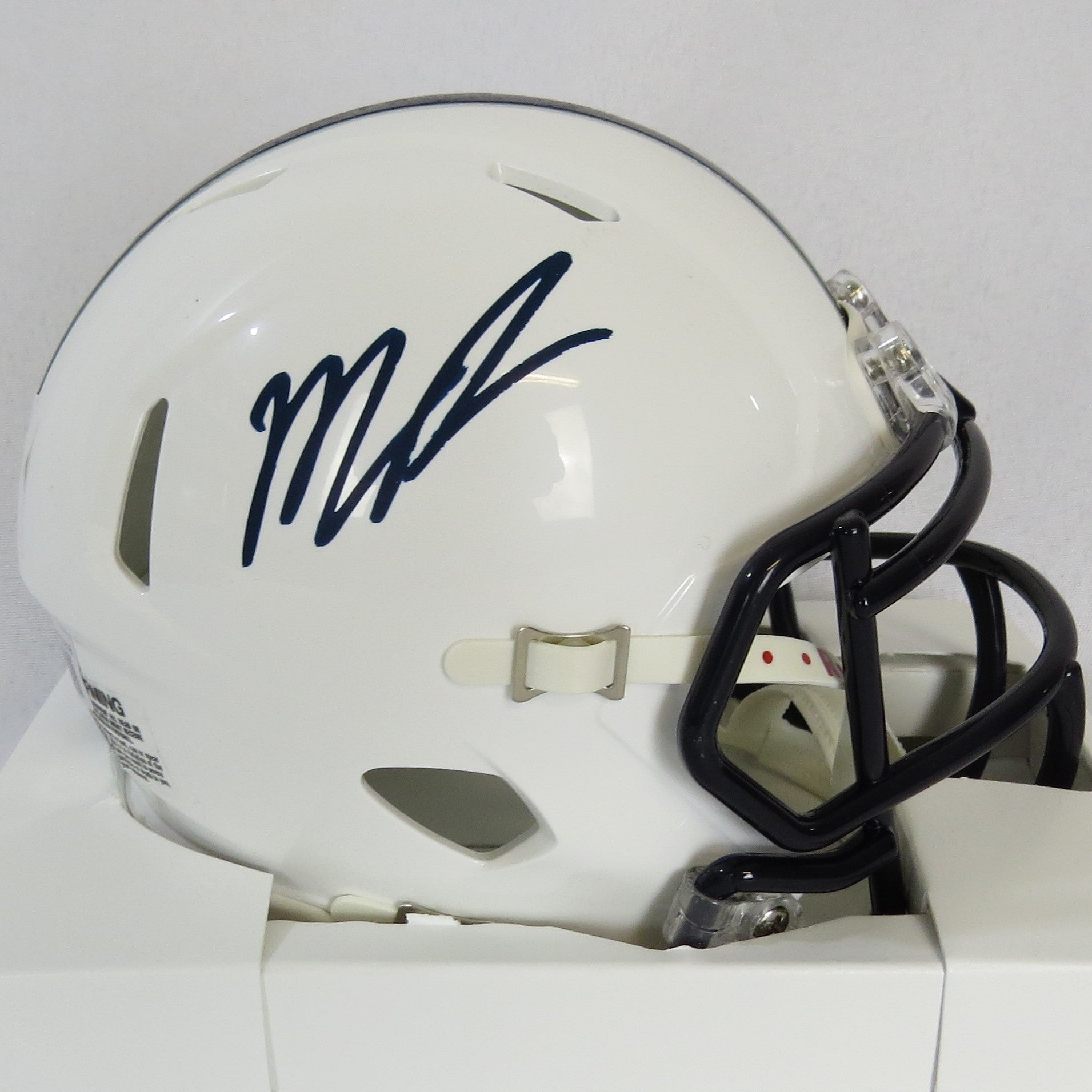 Cowboys Micah Parsons Signed Salute To Service Speed Mini