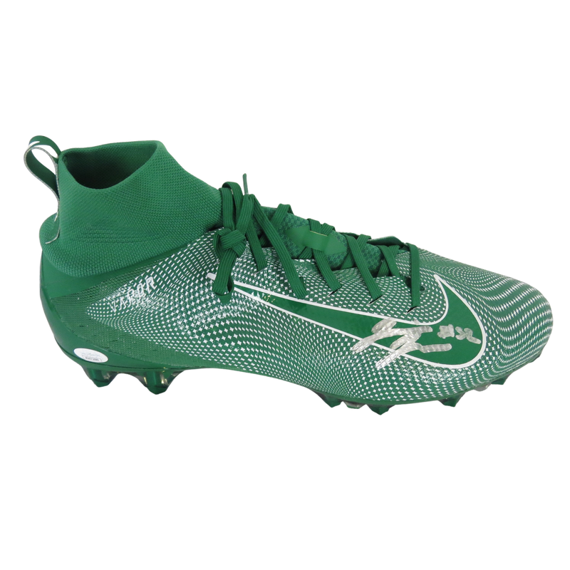 Jermaine Johnson II signed cleat - New York Jets