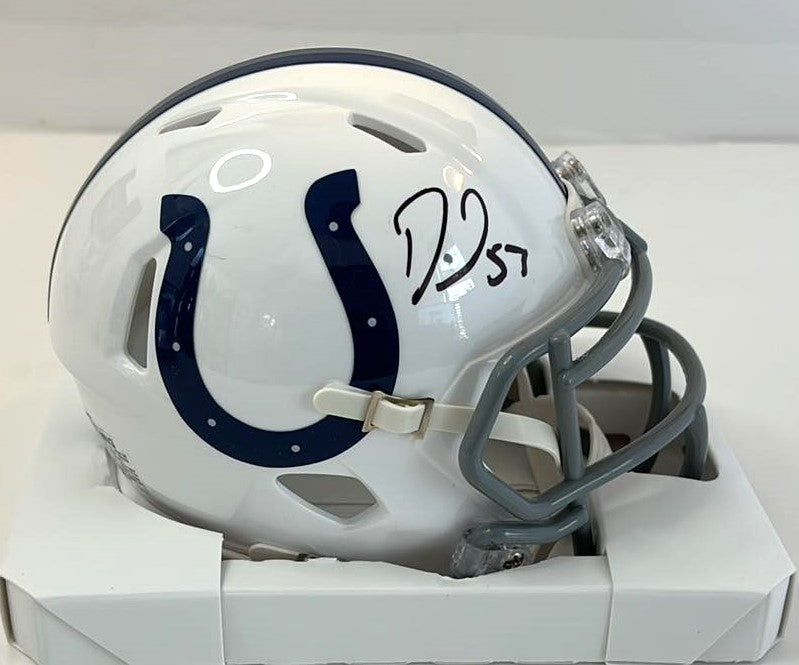 Darius Leonard Signed Mini Helmet Indianapolis Colts Tristar Certified