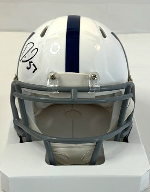 Darius Leonard Signed Mini Helmet Indianapolis Colts Tristar Certified