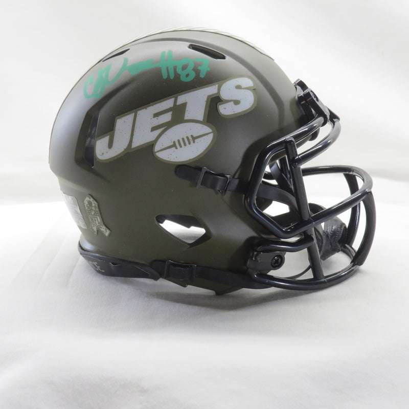 CJ Uzomah Signed STS Mini New York Jets