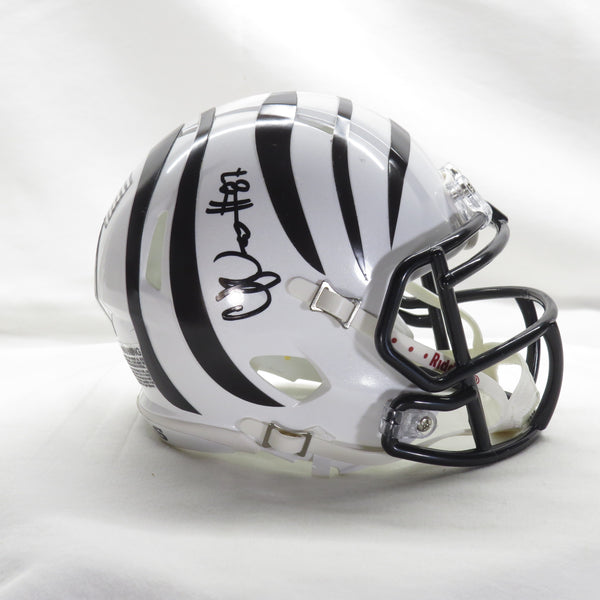 CJ Uzomah Signed Custom Alternate Mini Helmet Cincinnati Bengals