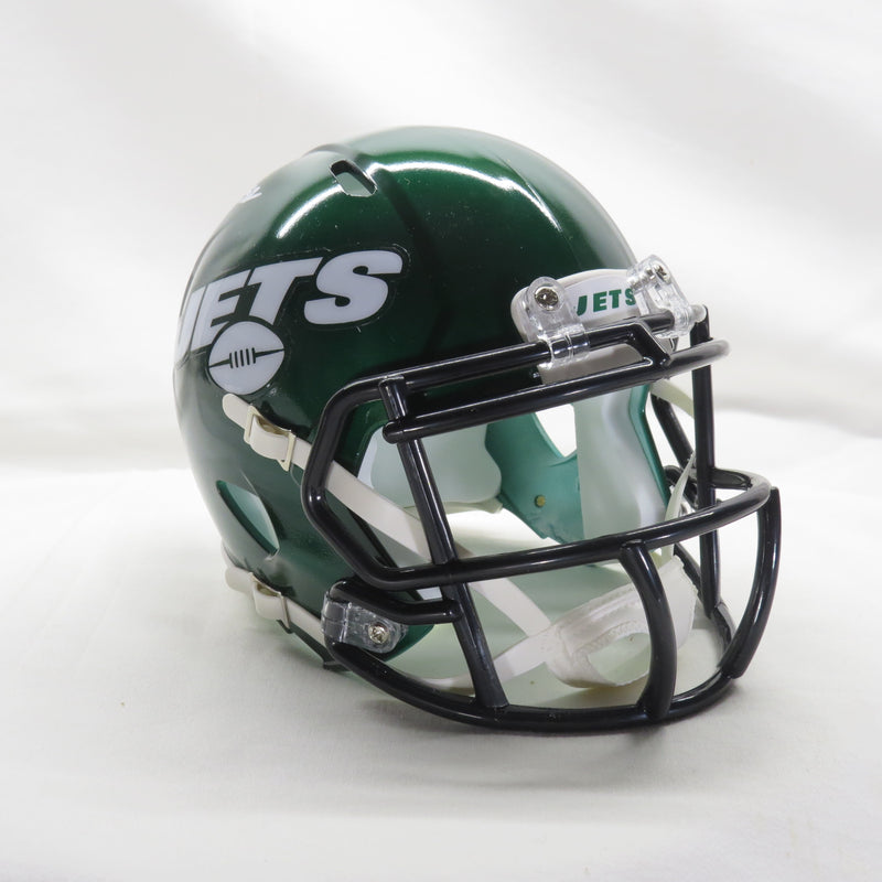 Jermaine Johnson Signed Speed  Mini New York Jets