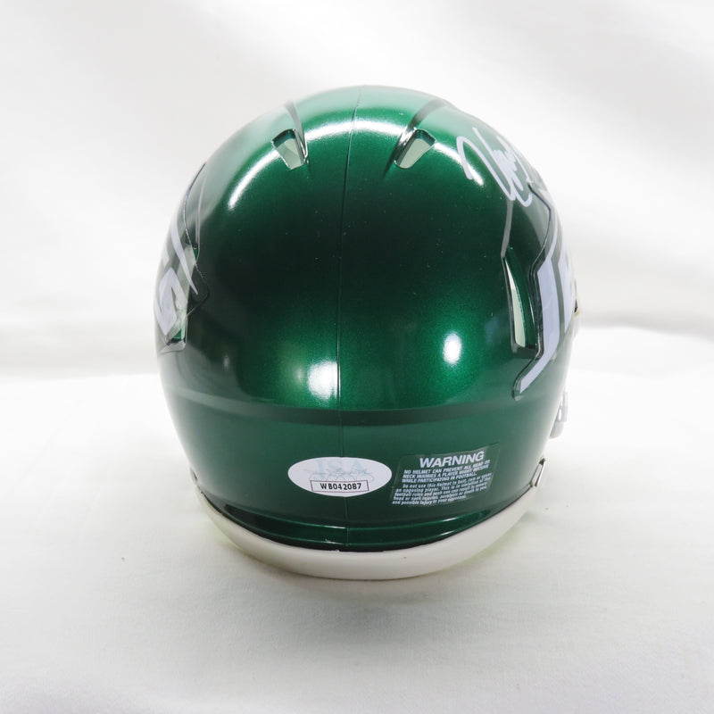 Xavier Gipson Signed Riddell 2023 Alternate Speed Mini New York Jets