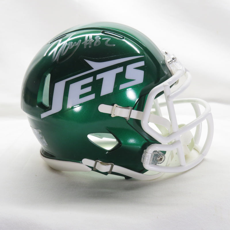 Xavier Gipson Signed Riddell 2023 Alternate Speed Mini New York Jets