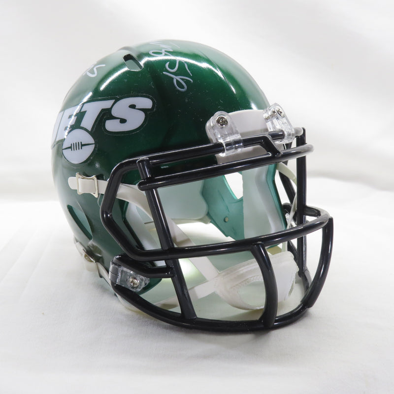 Quinnen Williams and Quincey Williams Signed Riddell Speed Mini New York Jets