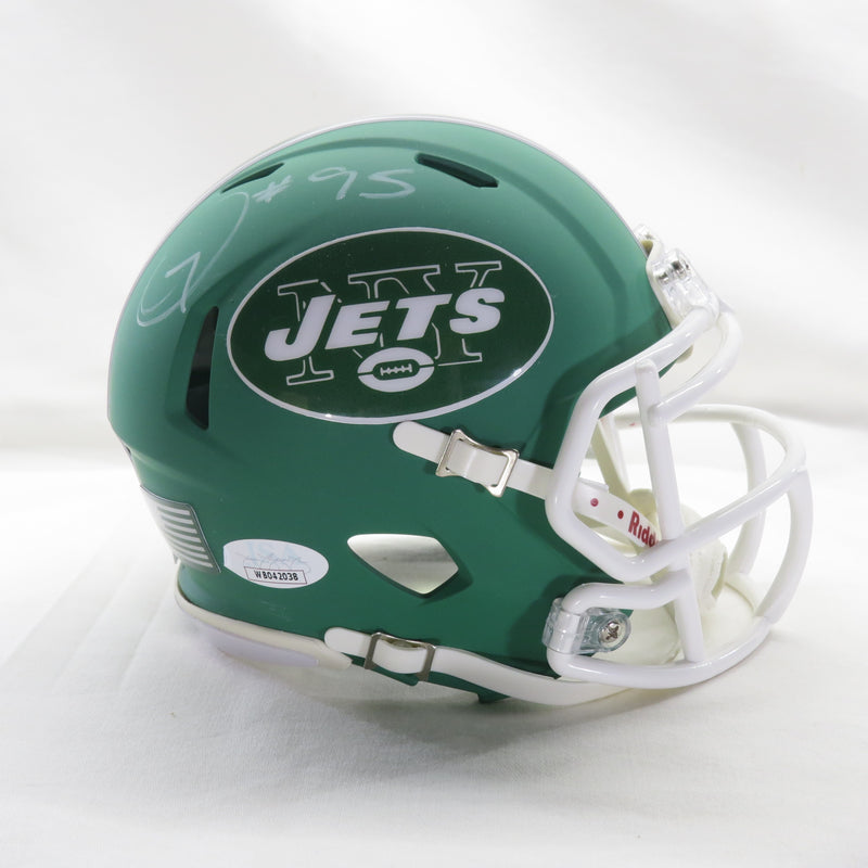 Quinnen Williams Signed Custom made Mini New York Jets