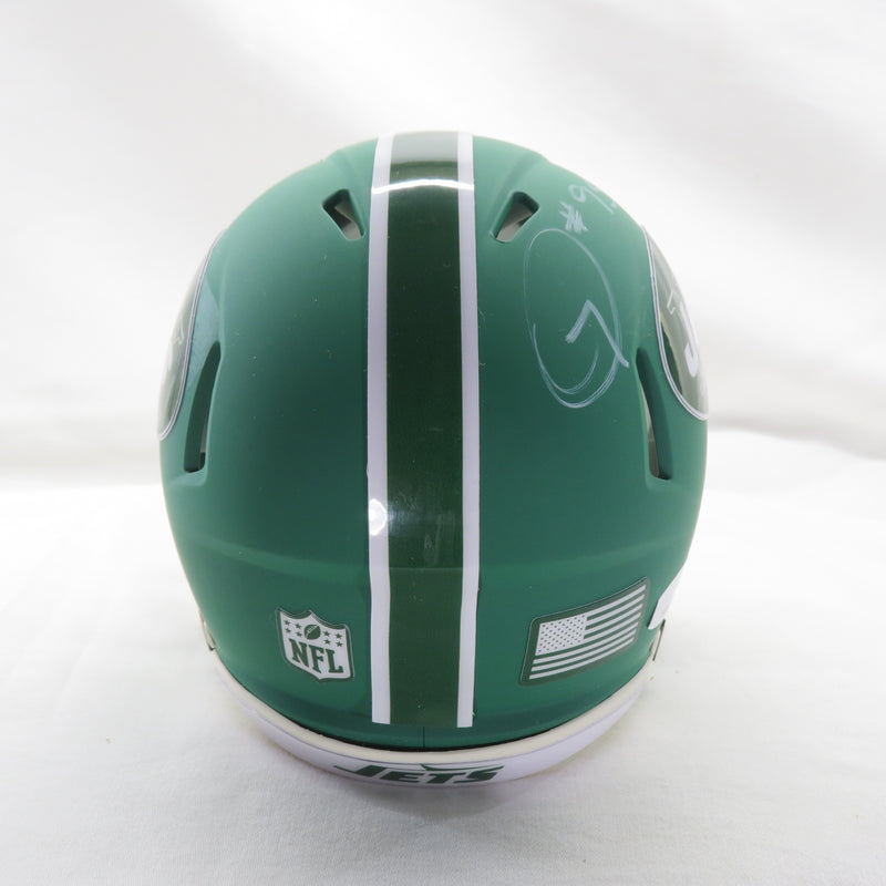 Quinnen Williams Signed Custom made Mini New York Jets