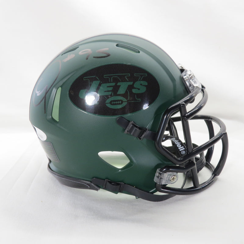 Quinnen Williams Signed Custom made Mini New York Jets