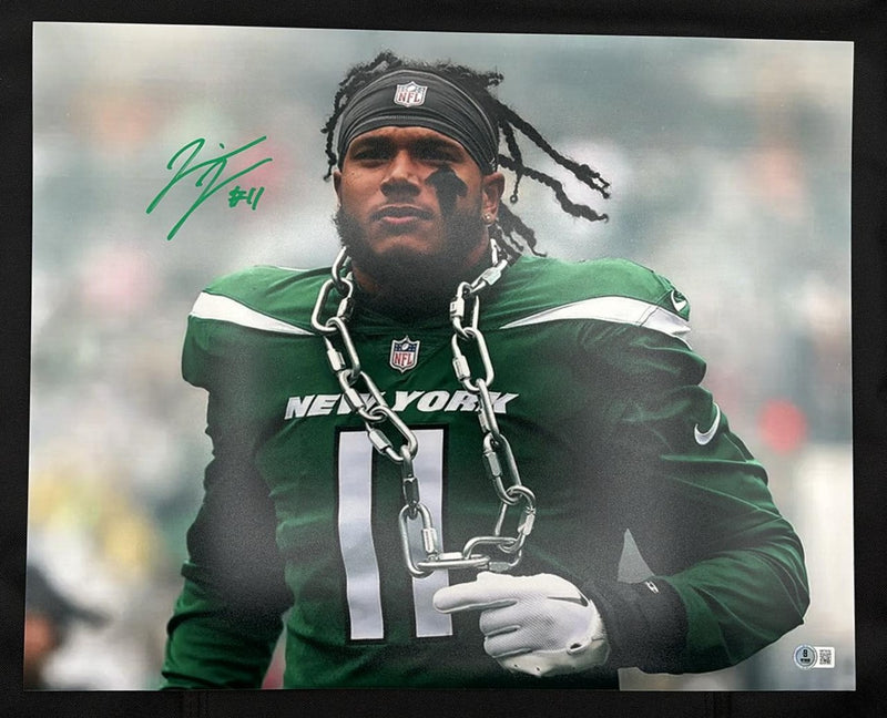 Jermaine Johnson Signed 16x20 Int Return