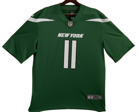 Jermaine Johnson Signed Custom Green Jersey New York Jets Beckett Certified