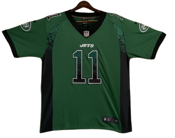 Jermaine Johnson Signed Custom Green Street Jersey New York Jets Beckett Cert