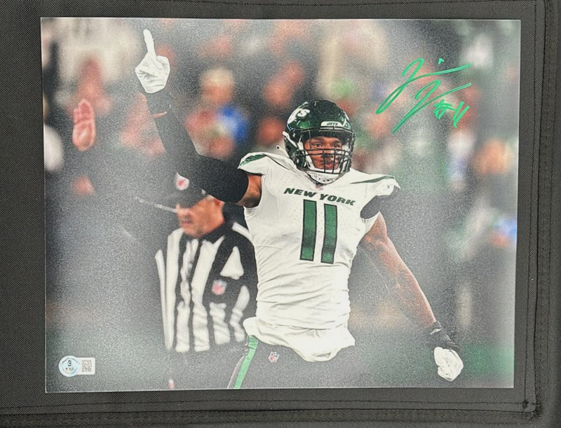 Jermaine Johnson Signed 11x14