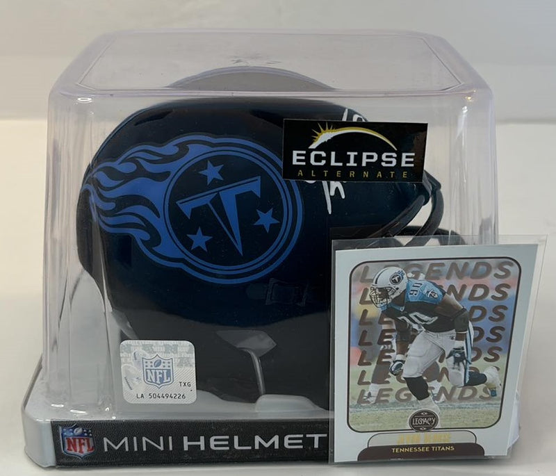 Jevon Kearse Signed Speed Eclipse Mini Helmet Tennessee Titans JSA Certified