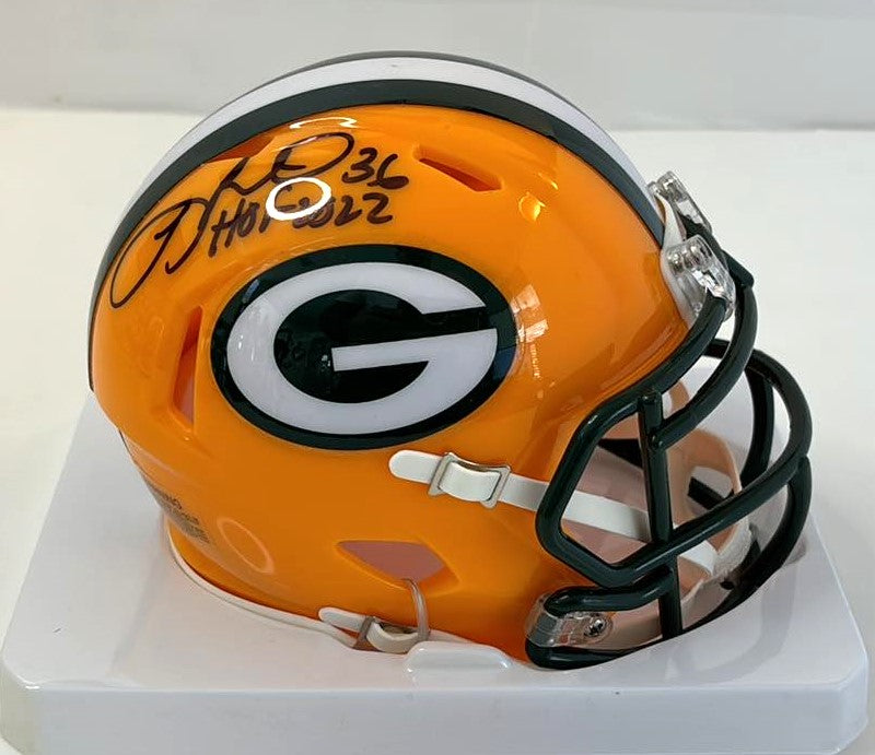 Leroy Butler Signed Speed Mini Helmet Green Bay Packers Tristar Certified