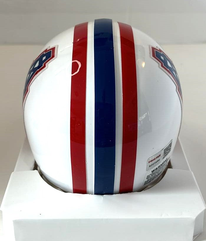 Robert Brazile Signed Mini Helmet HOF 18 Script Houston Oilers Tristar Certified