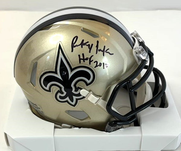 Rickey Jackson Signed Speed Mini Helmet New Orleans Saints Tristar Certified