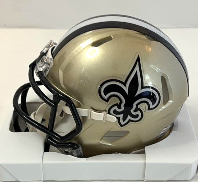 Rickey Jackson Signed Speed Mini Helmet New Orleans Saints Tristar Certified