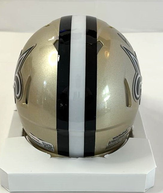 Rickey Jackson Signed Speed Mini Helmet New Orleans Saints Tristar Certified