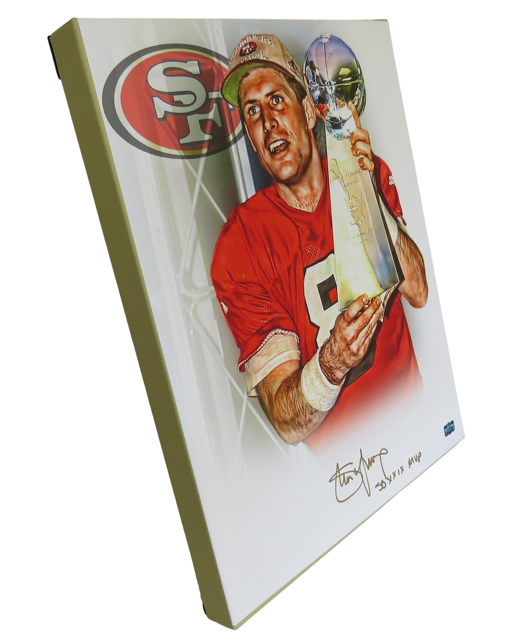 Steve Young Canvas Painting - San Francisco 49Ers Canvas Prints