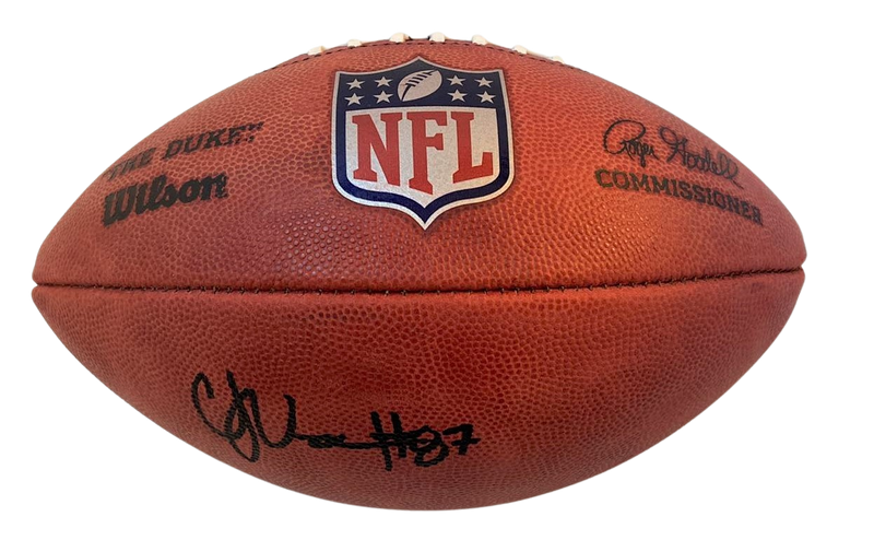 CJ Uzomah Signed Football Duke Football New York Jets