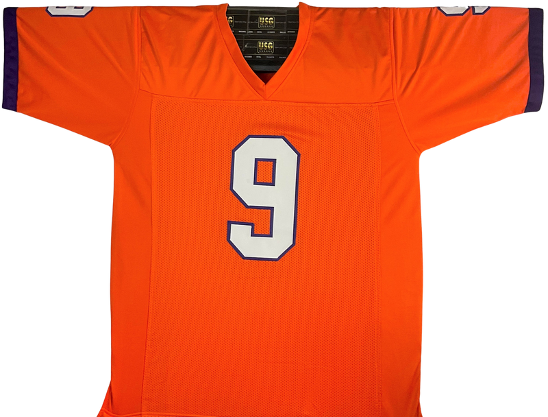 Travis Etienne Custom Jersey Orange Clemson