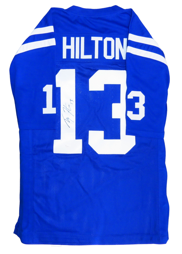 TY Hilton Autographed Indianapolis Colts Custom Blue Jersey Signed