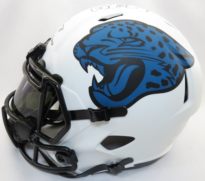 Jaguars Triplets with Scripts Lunar Riddell F/S Rep Helmet