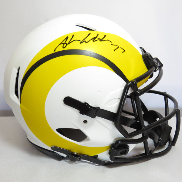 Andrew Whitworth Signed Lunar  Authentic Los Angeles Rams