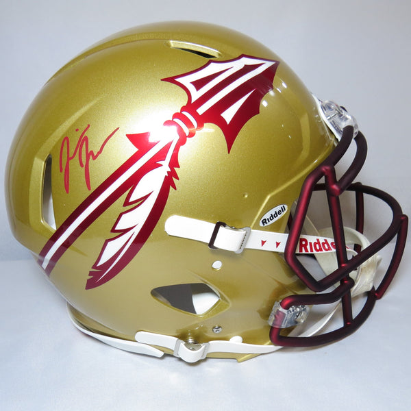 Jermaine Johnson Signed Speed  Authentic Florida State Seminoles