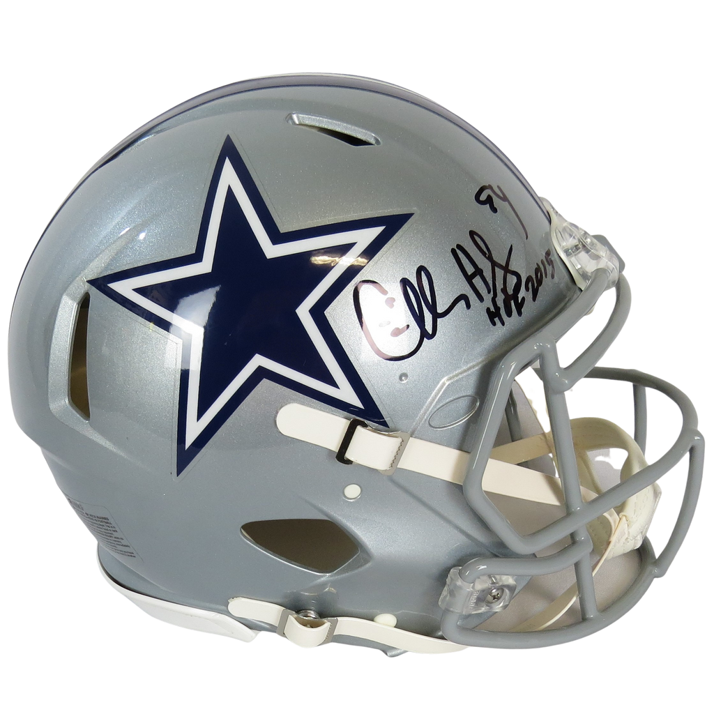 Charles Haley Signed Speed Authentic Helmet Dallas Cowboys - With Scri