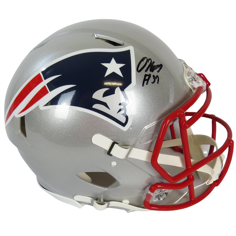 Damien Harris Signed Speed Authentic Helmet New England Patriots