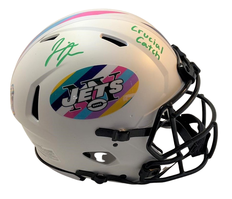 Jermaine Johnson Signed Lunar Crucial Catch  Authentic w "Crucial Catch" New York Jets