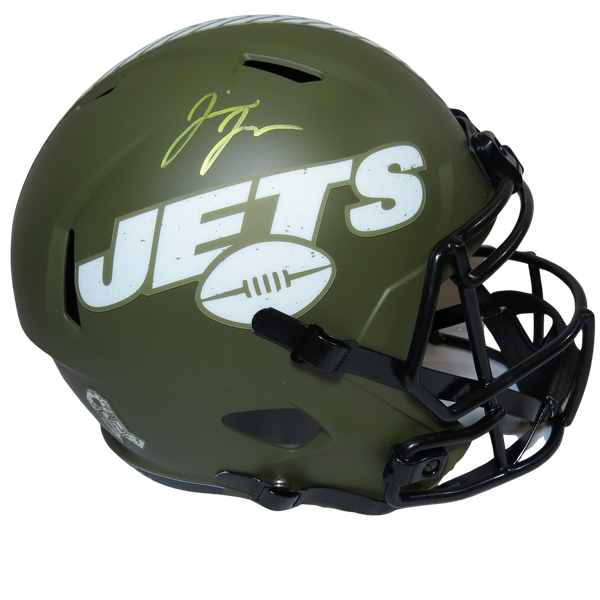 Jermaine Johnson Signed STS  Replica New York Jets