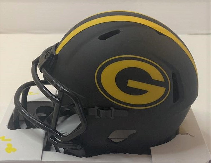 Allen Lazard Signed Speed Eclipse Mini Helmet Green Bay Packers