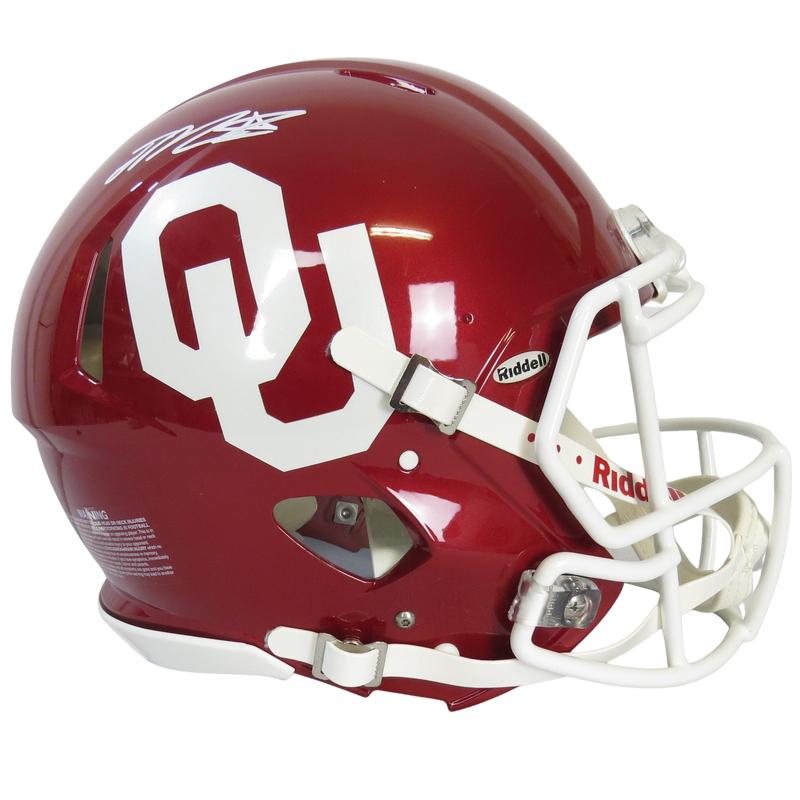 Joe Mixon Signed Speed  Authentic Oklahoma Sooners