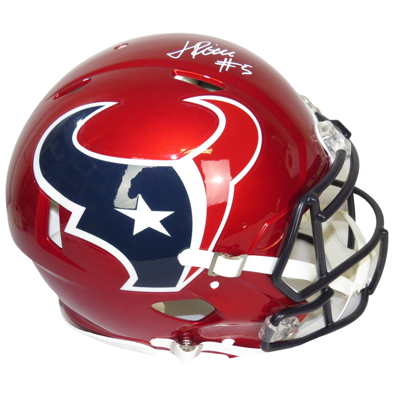 Jalen Pitre Signed Alternate  Authentic Houston Texans