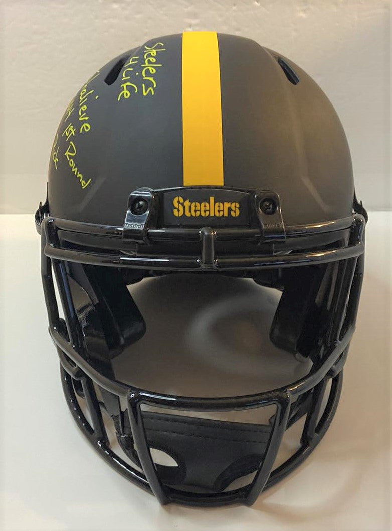 Ryan Shazier Signed Speed Eclipse Authentic Helmet Pittsburgh Steelers