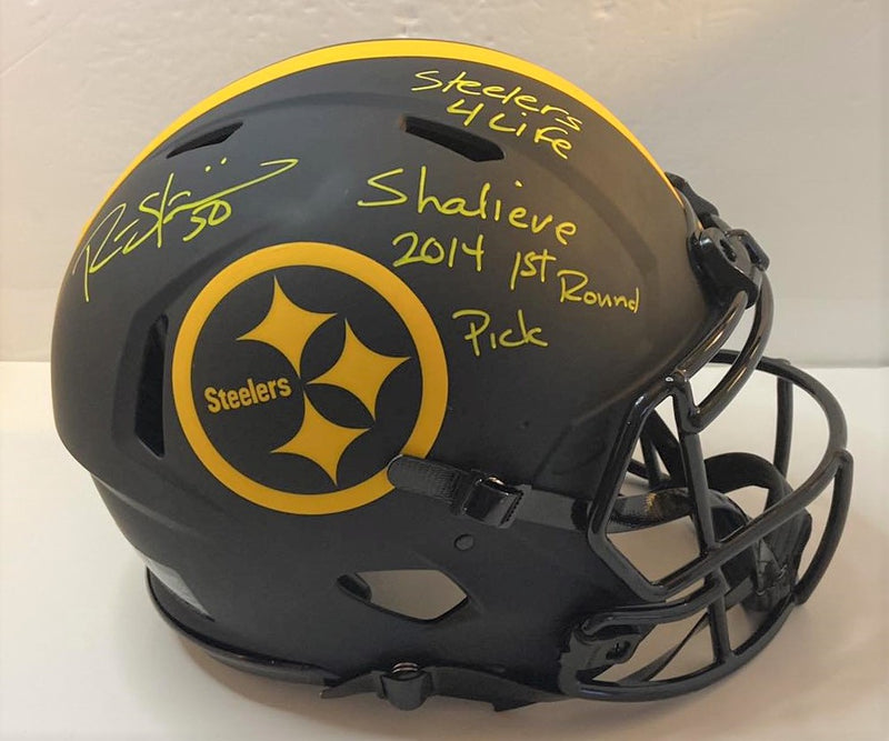 Ryan Shazier Signed Speed Eclipse Authentic Helmet Pittsburgh Steelers